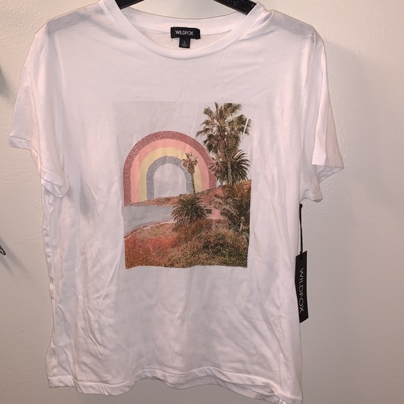 WildFox Rainbow Coast Keke T shirt - Picture 5 of 10